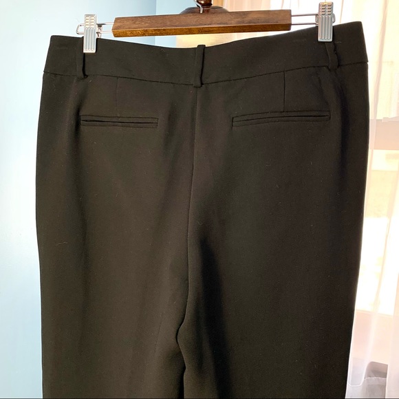 J. Crew Black Drapey Crepe Pants - Picture 6 of 8